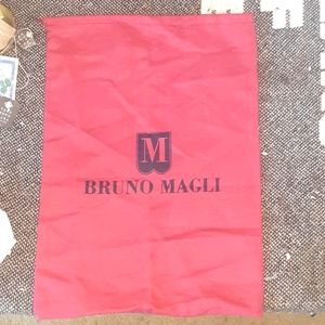 BRUNO MAGLI red dust bag